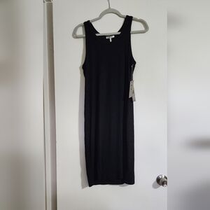 Three dots NWT size M t-shirt dress black
